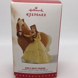 Beauty and the beast ornament!